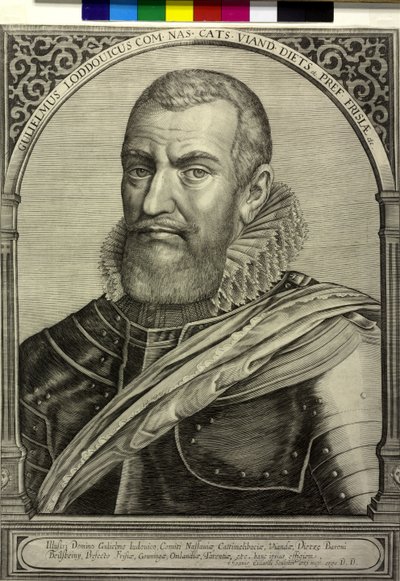 Conde de Nassau-Dillenburg Guillermo Luis de Johannes Eillarts