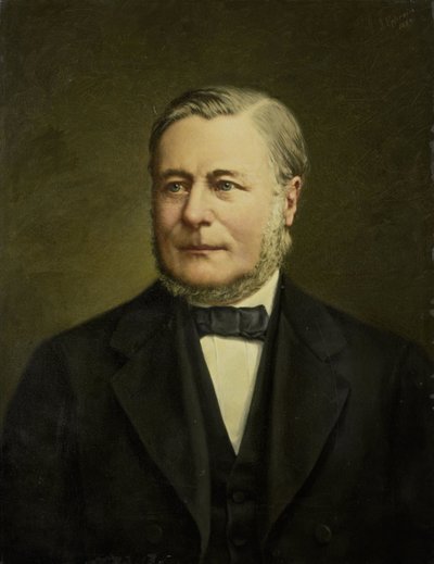 Retrato de Pieter Hendrik van Gelder (1822-1883) de Johannes Ephraim