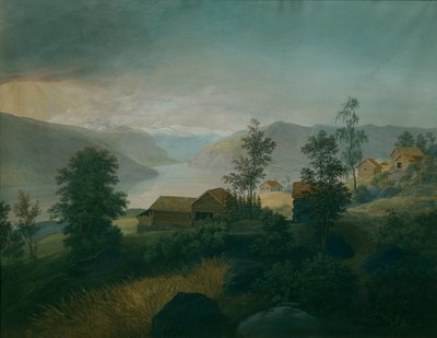 De Gudbrandsdalen (óleo sobre lienzo) de Johannes Flintoe