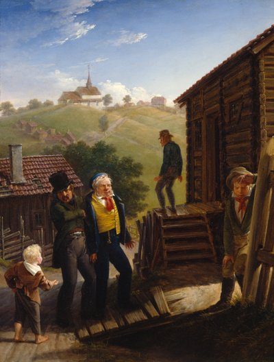 Antiguo bar en Maridalsveien de Johannes Flintoe