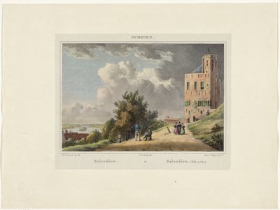 Vista del Belvédère en Nijmegen Belvedere lll Belvedere (Belle vue d