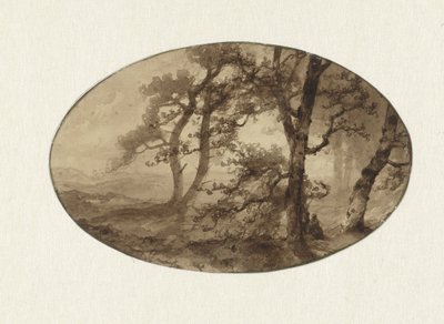 Bosrand de Johannes Franciscus Hoppenbrouwers