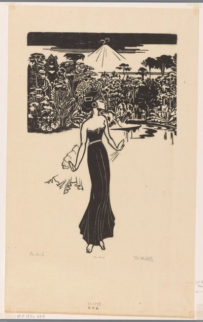Danseres (título original del objeto) de Johannes Frederik Engelbert ten Klooster (signed by artist)