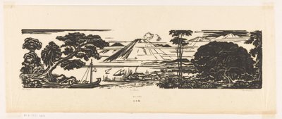 De baai (título original del objeto) de Johannes Frederik Engelbert ten Klooster (signed by artist)