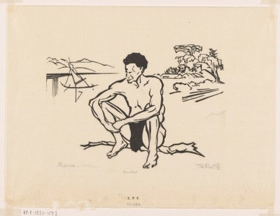 Papoea (título original) de Johannes Frederik Engelbert ten Klooster (signed by artist)