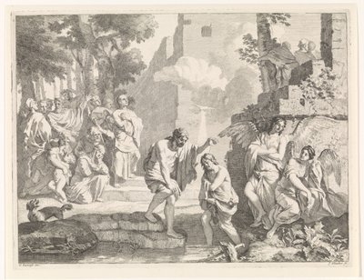 bautismo de cristo Representaciones bíblicas, mitológicas y alegóricas (título de serie) de Johannes Glauber