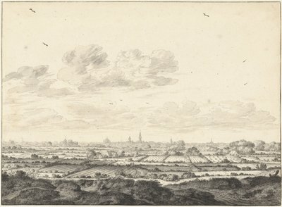 Vista de Middelburg de Johannes Goedaert