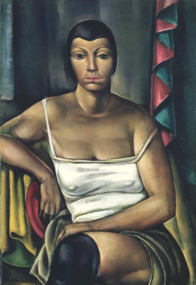 Mujer sentada de Johannes Greenberg