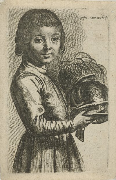 Niño con casco de Johannes Gronsveld