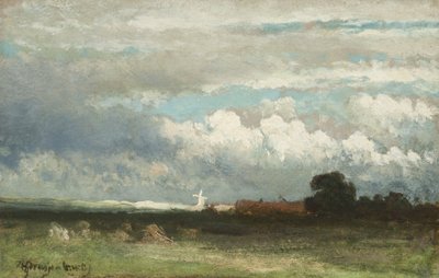 Un molino de viento iluminado por el sol en las dunas cerca de La Haya de Johannes Hendrik Weissenbruch