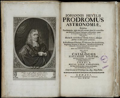 Johannes Hevelius, Prodromus astronomiae, 1690 de Johannes Hevelius
