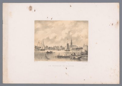 Voorzaan en Zaandam
El Voorzaan en Zaandam (título en el objeto) de Johannes Hilverdink