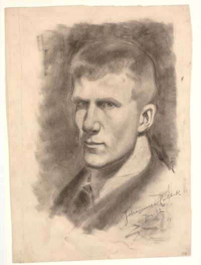 Autorretrato de Johannes Holbek
