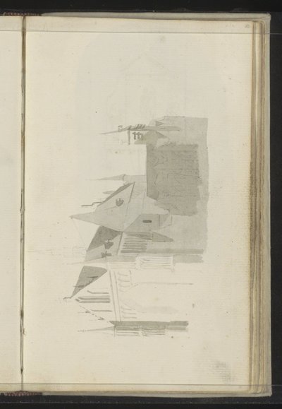 Iglesia de las tierras altas en Leiden de Johannes Huibert Prins
