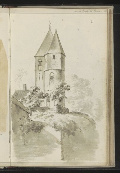 Torres de Noorderpoort en Hoorn de Johannes Huibert Prins
