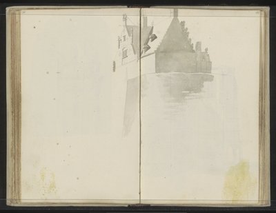 Waterslootse Poort en Delft de Johannes Huibert Prins