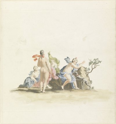 Diana y sus ninfas de Johannes Jacobsz van den Aveele (attributed to)