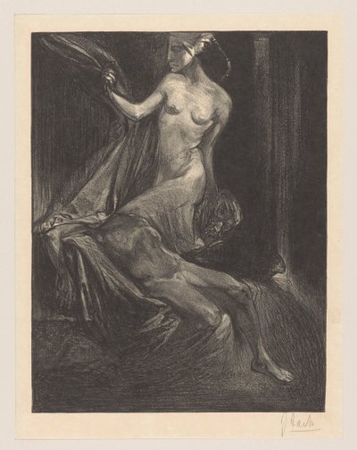 Judith con la cabeza y el cuerpo de Holofernes de Johannes Josephus Aarts (signed by artist)