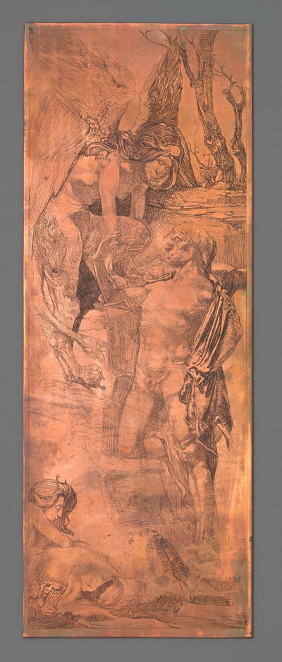 hombre y esfinge de Johannes Josephus Aarts