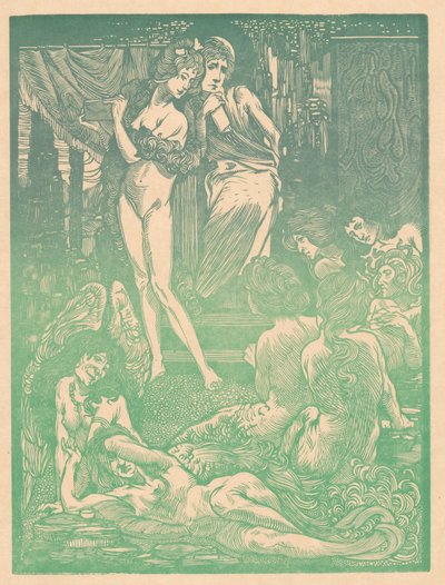 Nueve fantásticas figuras femeninas de Johannes Josephus Aarts