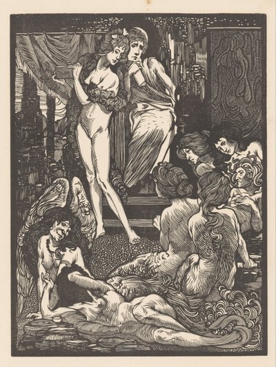 Nueve fantásticas figuras femeninas de Johannes Josephus Aarts