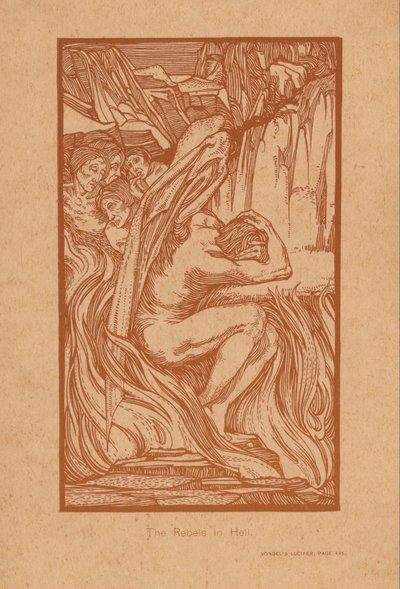 Rebellen in de hel
Los rebeldes en el infierno (título en el objeto) de Johannes Josephus Aarts