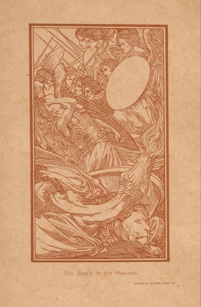 Strijd in de hemel
La batalla en los cielos (título en el objeto) de Johannes Josephus Aarts