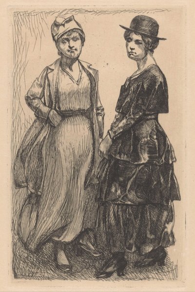 Dos mujeres de Johannes Josephus Aarts