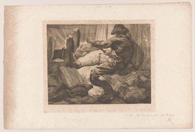 Trabajador curioso de Johannes Josephus Aarts