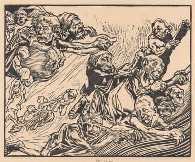 Criaturas fantásticas flotantes de Johannes Josephus Aarts