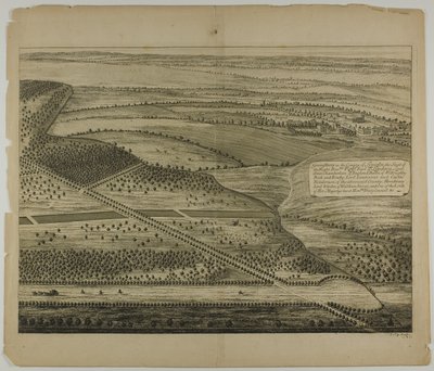Grimthorp en el condado de Lincoln, lámina 23 de Britannia Illustrata de Johannes Kip