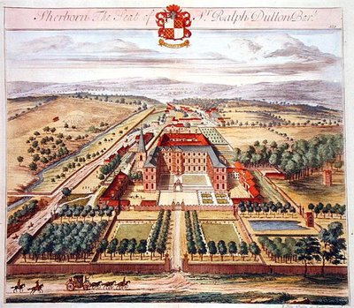 Sherborn, la residencia de Sir Ralph Dutton de Johannes Kip