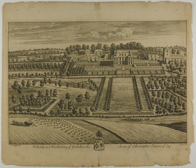 Whixley, lámina 78 de Britannia Illustrata de Johannes Kip
