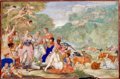 El Rapto de Europa, 1621 de Johannes Koenig