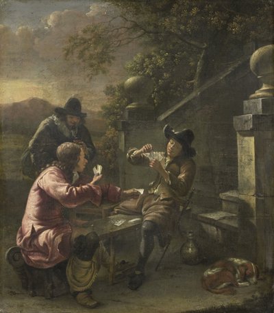 Los jugadores de cartas de Johannes Natus