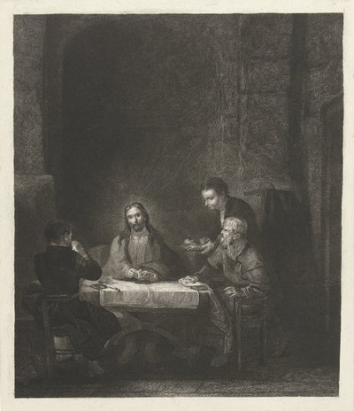 Comida en Emaús de Johannes Pieter de Frey