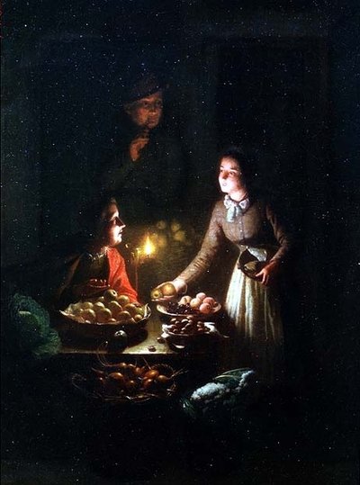 El vendedor de frutas de Johannes Rosiere