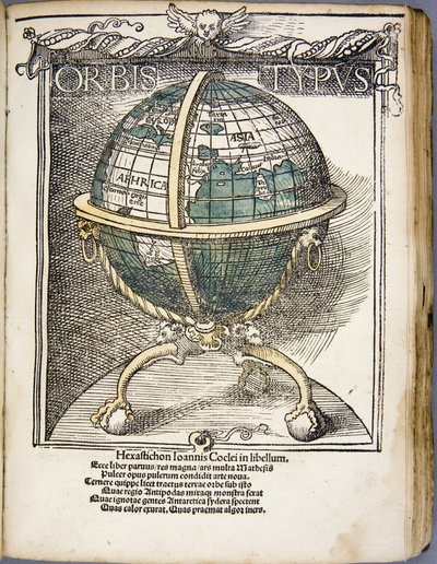 Johann Schöner, Luculentissima quaedam terrae totius descriptio de Johannes Schoner