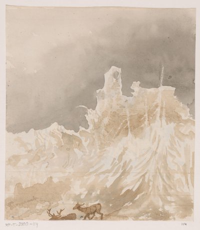 Ruinas en las Ardenas de Johannes Tavenraat (signed by artist)