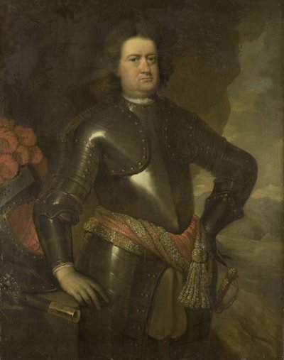 Retrato de un oficial militar de Johannes Vollevens (I)