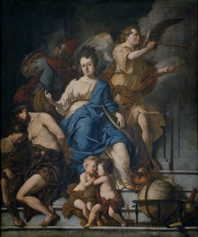 Alegoría del Tratado de Ryswick, 1697 de Johannes Voorhout (I)