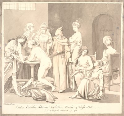 "Método de absolución y orden de disciplina del hermano Cornelii Adrians./ Crónica de J.L. Gottefriidi. p. 908." de Johannes Wiedewelt