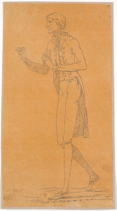 ¿Retrato de Abildgaard? Kalke de Johannes Wiedewelt
