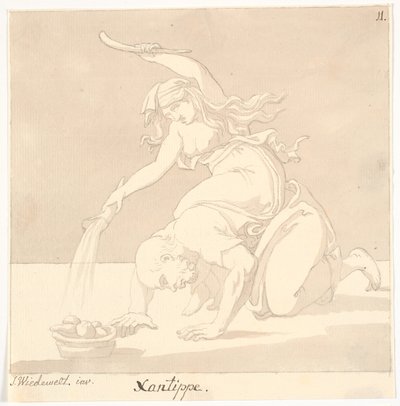 Xantippe de Johannes Wiedewelt
