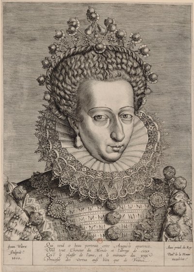 Catalina de Navarra de Johannes Wierix