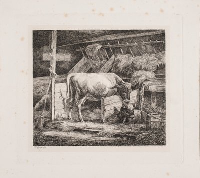 Un establo de Johannes Wilhelm Zillen