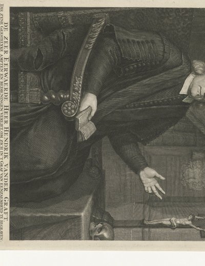 Retrato de Hendrik van der Graft de Johannes Willemsz. Munnickhuysen