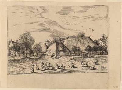 Granjas de Johannes and Lucas van Doetechum after Master of the Small Landscapes