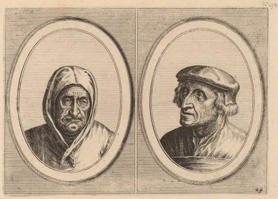 "Aecht Sonder-Ziel" y "Heertje Al-te-mooy" de Johannes and Lucas van Doetechum after Pieter Bruegel the Elder