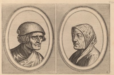 "Beleefde Goossen" y "Prijne Lecker-tants" de Johannes and Lucas van Doetechum after Pieter Bruegel the Elder